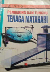 PENGERING DAN TUNGKU TENAGA MATAHARI